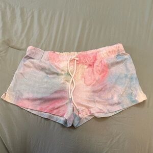 P.J. Salvage Pastel Tie-Dye Shorts